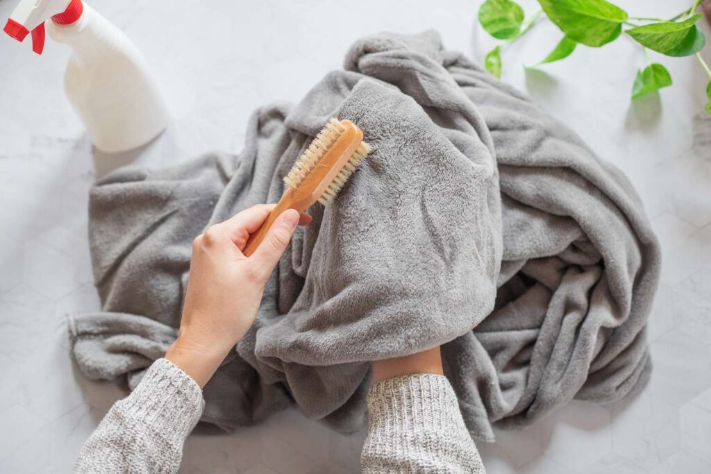 Wash a Fleece Blanket